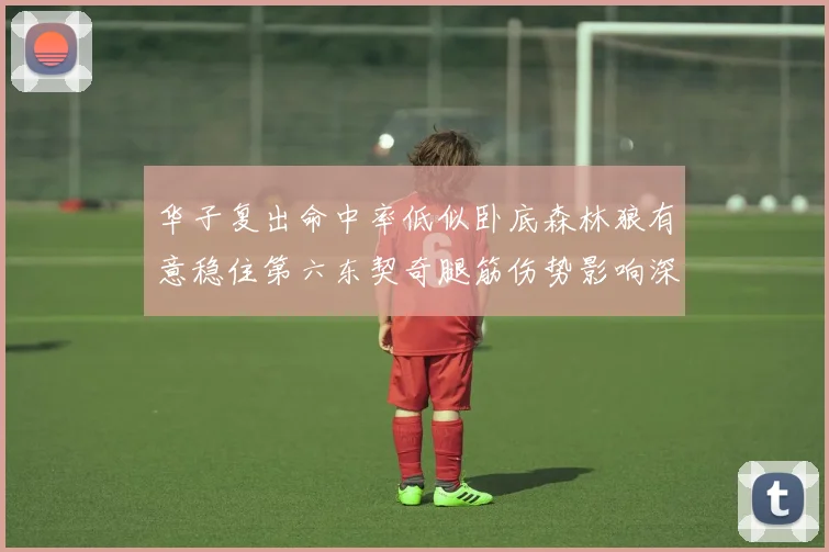 华子复出命中率低似卧底森林狼有意稳住第六东契奇腿筋伤势影响深远